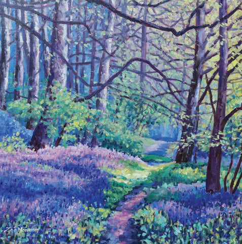 A fine art greeting card by painter Zoe Elizabeth Norman