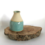 Aqua Glaze Vase - Flecked Stoneware