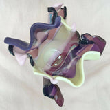 Pink and Purple Curly Vase