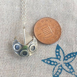 Small Silver Sailing Boat Pendant