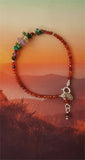 Carnelian Gemstone Fragment Bracelet