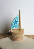 1 sail starfish boat