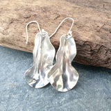 Silver Dangly Statement Earrings - Smaller Version