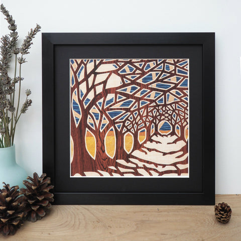 Moonlit Journey - Framed Giclee Print