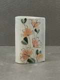 Happy Flowers Jug Vase - handmade ceramic