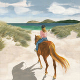 A Gentle Walk To The Sea - Giclee Print