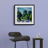 Levens Hall, Lake District - Giclee Print