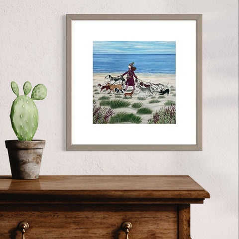 Sandy Paws - Print