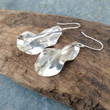 Silver Dangly Statement Earrings - Smaller Version