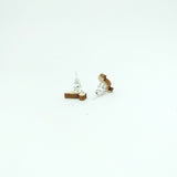 Seagull Earrings Silver Plated Backs