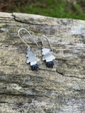 ancient leaves oak drop earrings