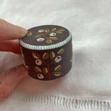 Blue Berry - Small Hand Painted Wooden Box