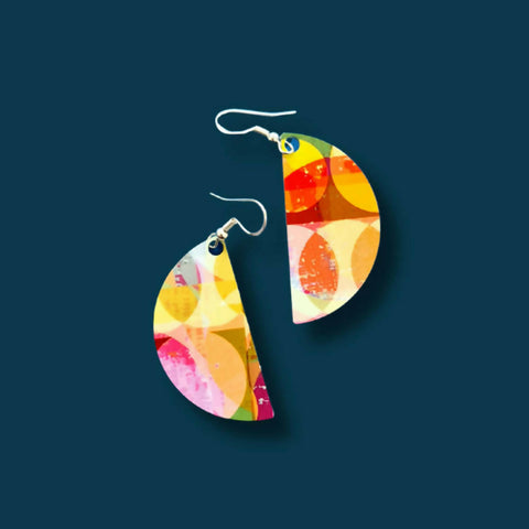 Zestful - Earrings - Semi-circular
