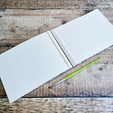 Multicoloured Marbled - Handcrafted Watercolour Sketchbook