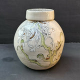 Connections - Lidded Jar - handmade ceramic