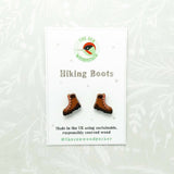 Hiking Boot Earrings