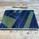 Blue & Green Kimono Silk - Journal