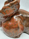Red Squirrel - Handmade Ceramic Sculpture