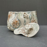 Wonderland Lidded Pot - handmade ceramic