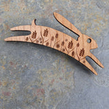 Large Hare Brooch