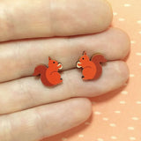 Red Squirrel Earrings