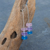 Glass Bead Drop Earrings