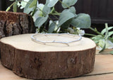 Silver Twig Bangle by Curious Magpie (1)
