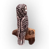 Porcelain Sgraffito Owl Ornament 3