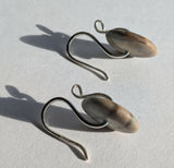 Picasso Jasper Rondelle Gemstone Earrings