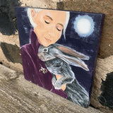 Midnight - Original Painting On Wood