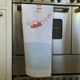 Dive Right In… Tea Towel