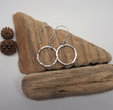 Silver Hoop Earrings