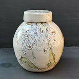 Connections - Lidded Jar - handmade ceramic