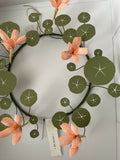 Nasturtium Wreath - Paper Sculpture