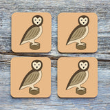 Owl Coasters