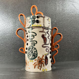 Wonderland - secrets jar - handmade ceramic