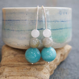 Amazonite Drop Earrings