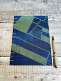 Blue & Green Kimono Silk - Journal