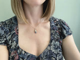 Silver Oak Leaf Necklace by Curious Magpie Jewellery (6)