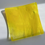 Yellow Wisp - Glass Dish