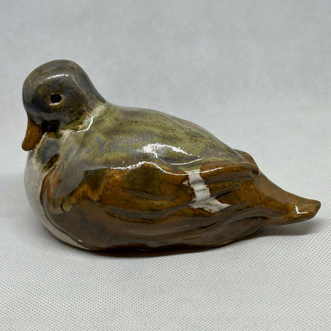 Stoneware Ceramic Glazed Duck