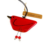Red Glass Bird