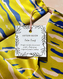 Citron Recycled Satin Scarf