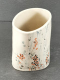 Autumn Birches Vase - Handmade Ceramic