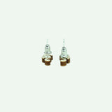 Seahorse Earrings Silver Plated