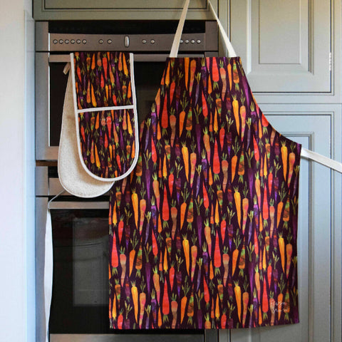 Purple Carrots - Unisex Apron