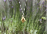 Brass Bluebell Necklace by Curious Magpie Jewellery (3)
