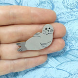 Seal Pin Badge