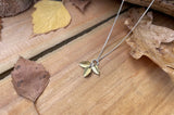 Brass Bluebell Necklace by Curious Magpie Jewellery (5)