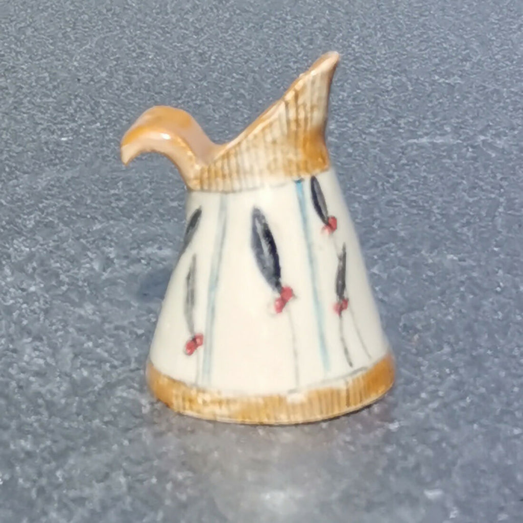 Seedlings Jug - handmade ceramic